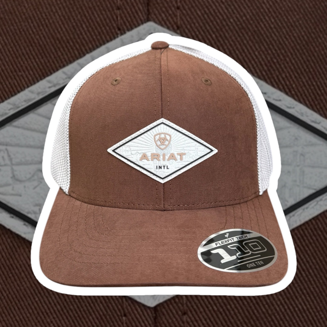 Ariat Rust Suede Snapback