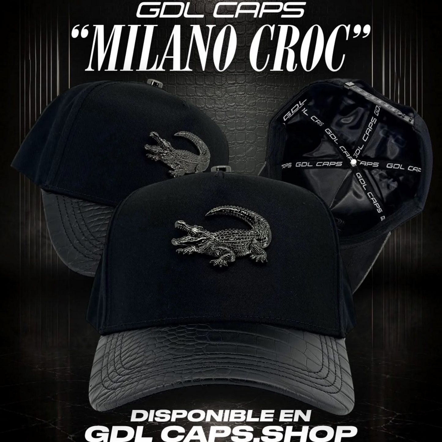 “Milano Croc” (GDL Caps)