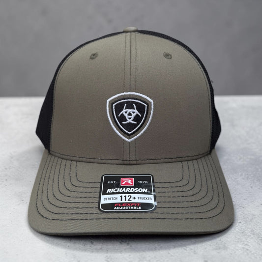 Ariat Logo Olive Green Snapback