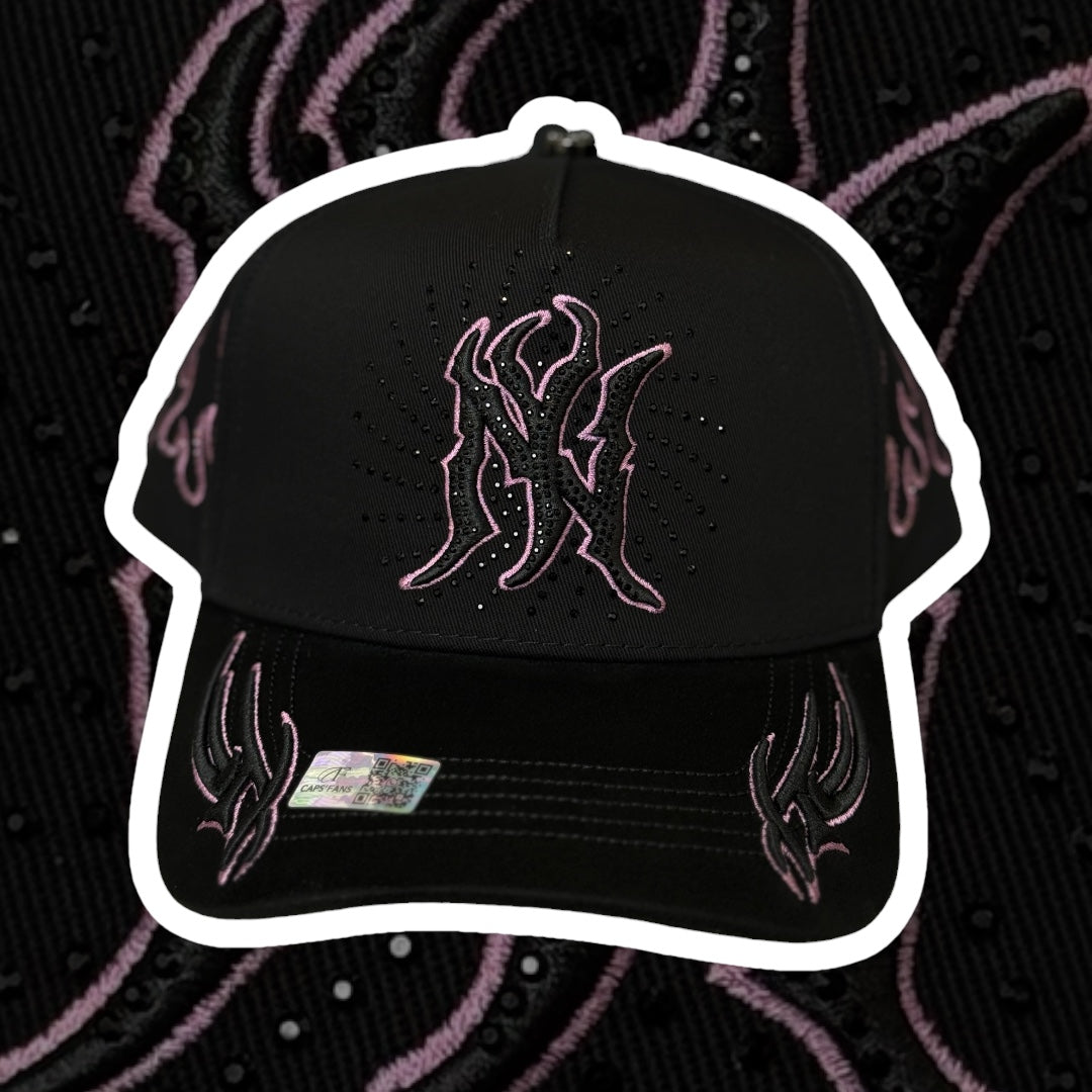 “NY Crystals” Pink (CapsFans)