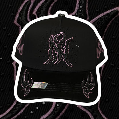 “NY Crystals” Pink (CapsFans)