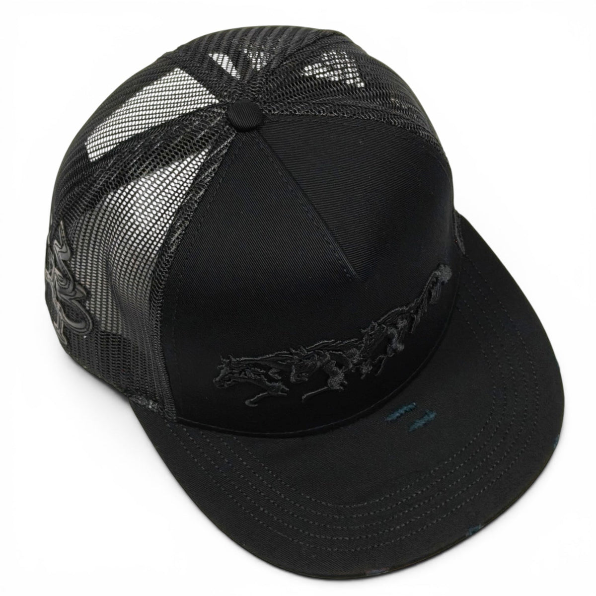 “3 Potrillos” BLK/BLK Snapback (Los 3 Potrillos)