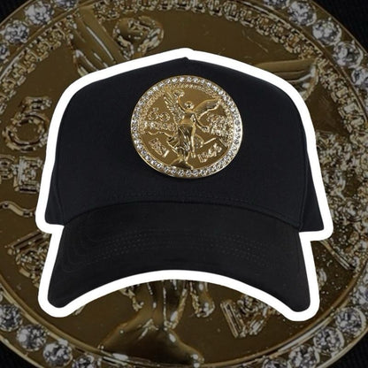 “Centenario” Bañado en Oro Crystales Swarovski (Full Set) (Caballo Blanco)