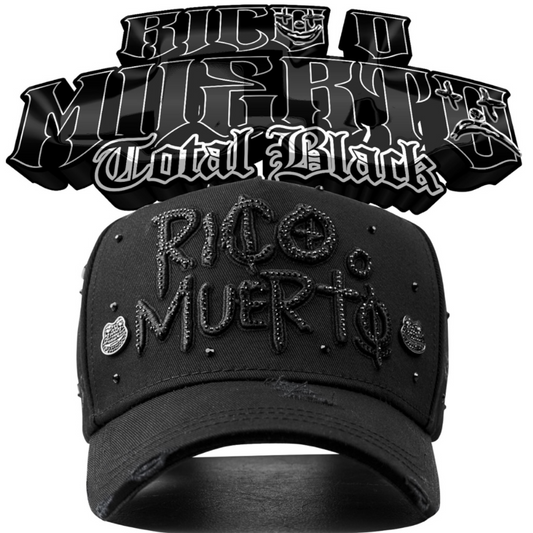 “Rico o Muerto” Total Black (MZHatss)