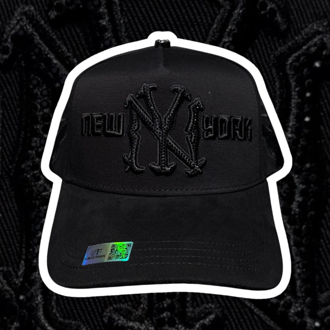 “New York” Black (CapsFans)