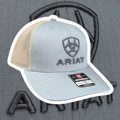 Ariat Logo Snapback Grey/Cream