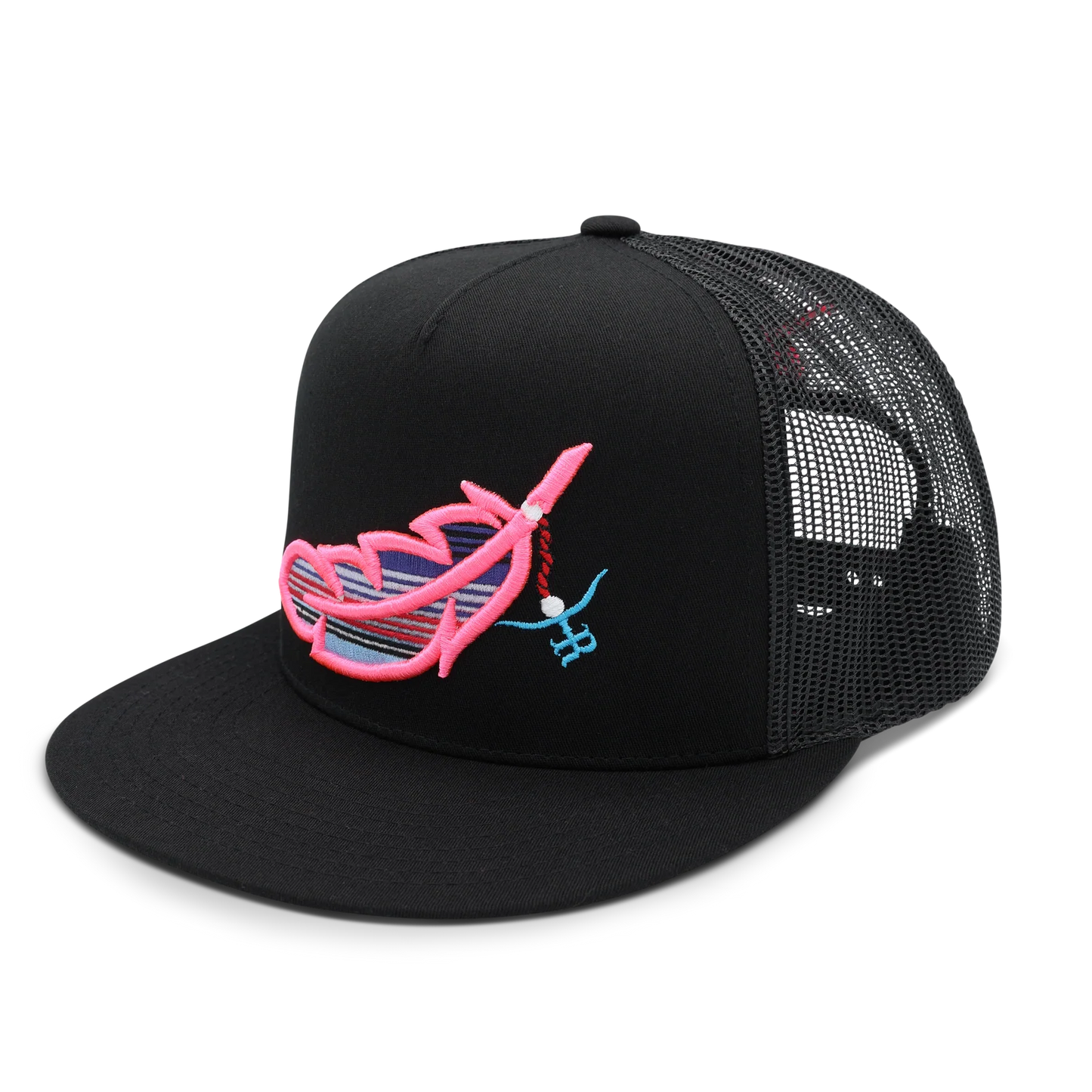 “Feathered Outlaw” Pink (The Rancher Hat Co.)