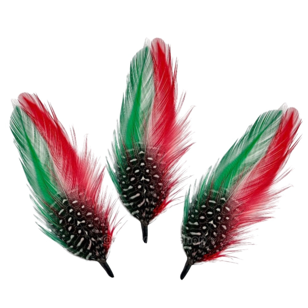 Pluma Stetson (Bandera Mexicana) Paquete de 3 (3 pack)