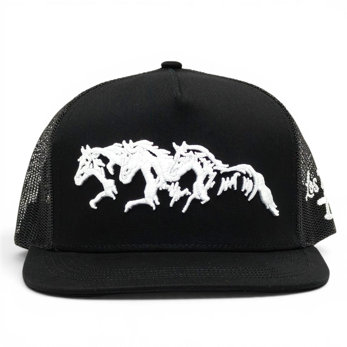 “3 Potrillos” BLK/WHITE Snapback (Los 3 Potrillos)