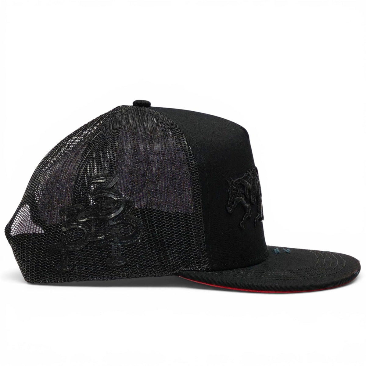 “3 Potrillos” BLK/BLK Snapback (Los 3 Potrillos)