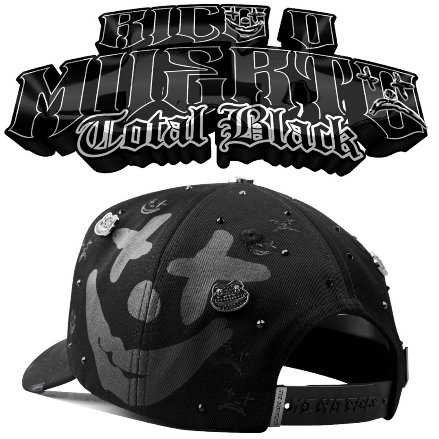 “Rico o Muerto” Total Black (MZHatss)