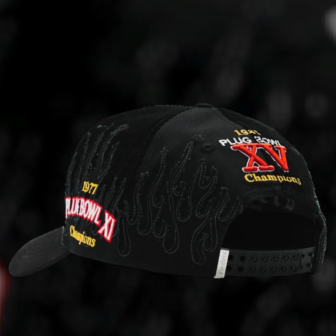 “Raiders Plug Bowl” Premium Snapback (The Hat Dealers)