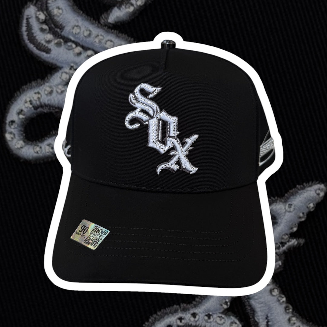 “White Sox” Black (90 Hats)
