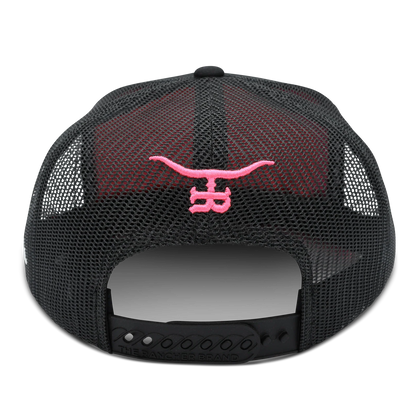 “Feathered Outlaw” Pink (The Rancher Hat Co.)