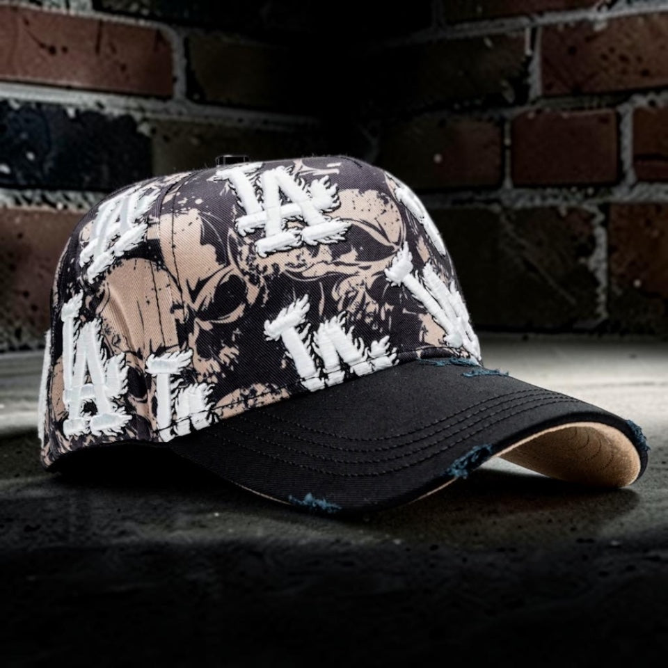 “LA Skulls” Premium Snapback (Brainfreeze)