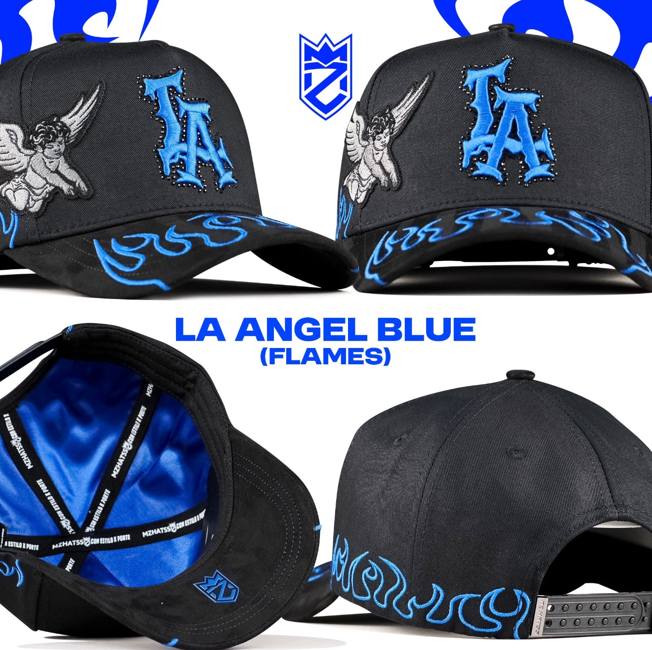 “LA Blue Flames” (MZ Hatss)
