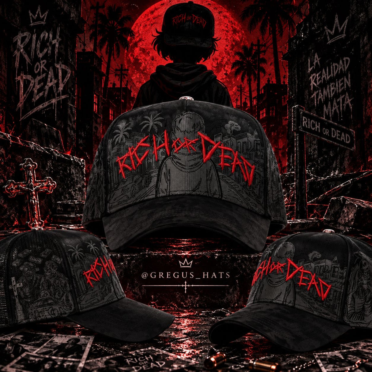 “Rich or Dead” (Barbas) x Rico o Muerto
