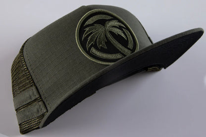 Heatwave Military Green Snapback