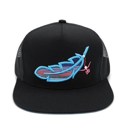 “Feathered Outlaw” Blue (The Rancher Hat Co.)