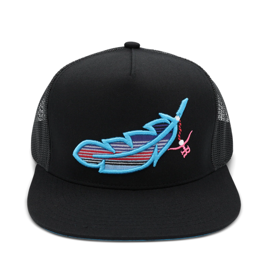 “Feathered Outlaw” Blue (The Rancher Hat Co.)