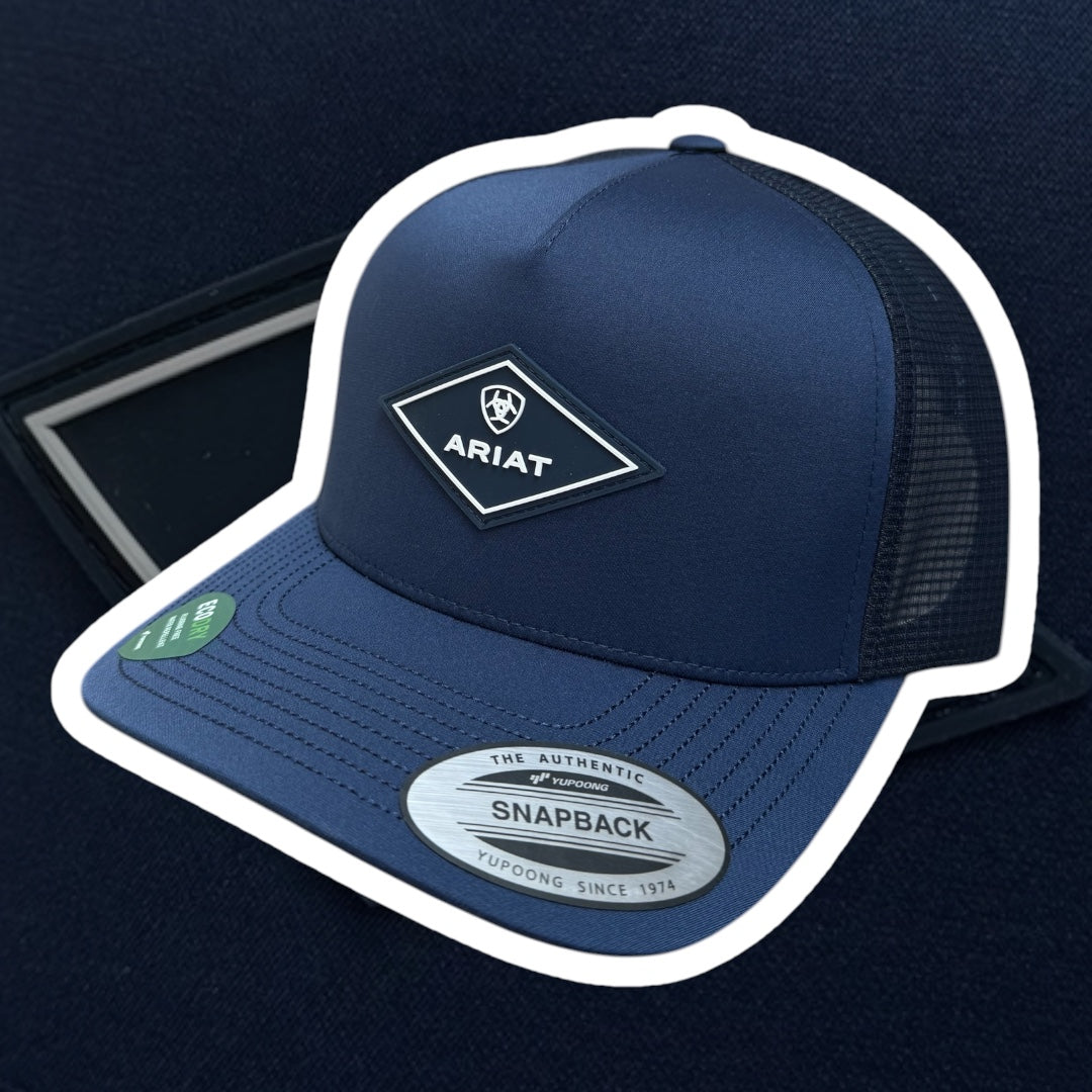 Ariat Navy EcoDry Water Repellent Snapback