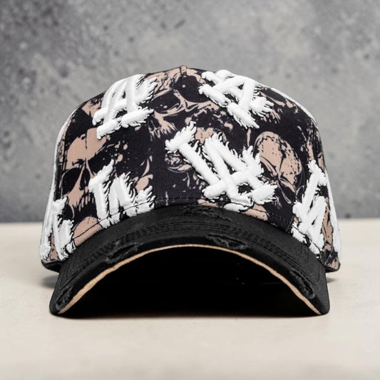 “LA Skulls” Premium Snapback (Brainfreeze)