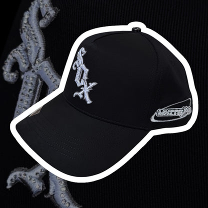 “White Sox” Black (90 Hats)