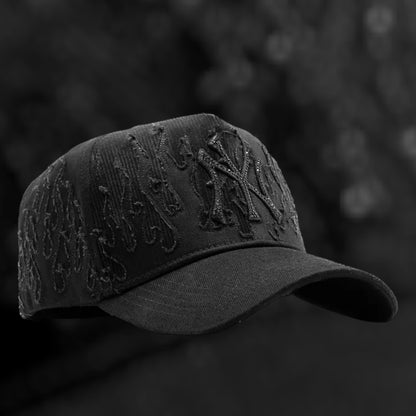 “NY Flames” Premium Snapback (The Hat Dealers)