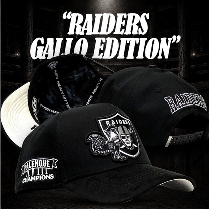“Raiders Gallo Edition” (Heavy Hitter Hats)