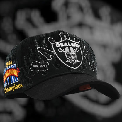 “Raiders Plug Bowl” Premium Snapback (The Hat Dealers)