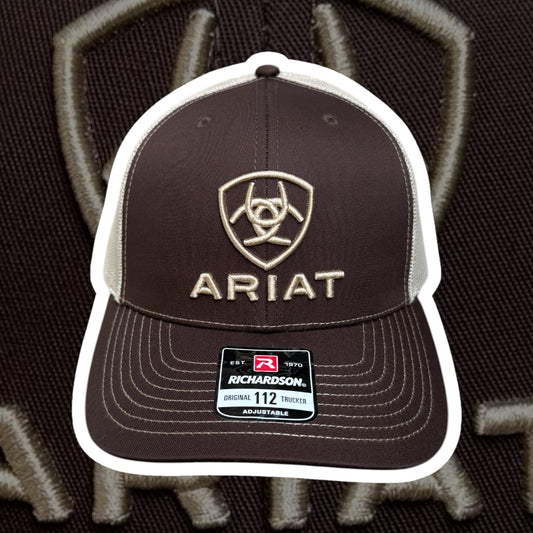 Ariat Classic Logo Snapback Brown/Tan
