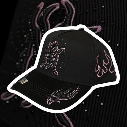 “NY Crystals” Pink (CapsFans)