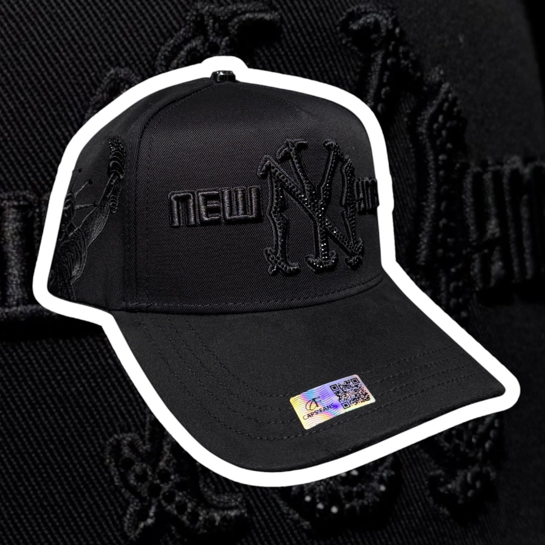 “New York” Black (CapsFans)