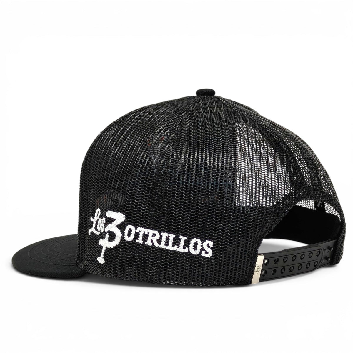 “Herradura” Blk/White Snapback (Los 3 Potrillos)
